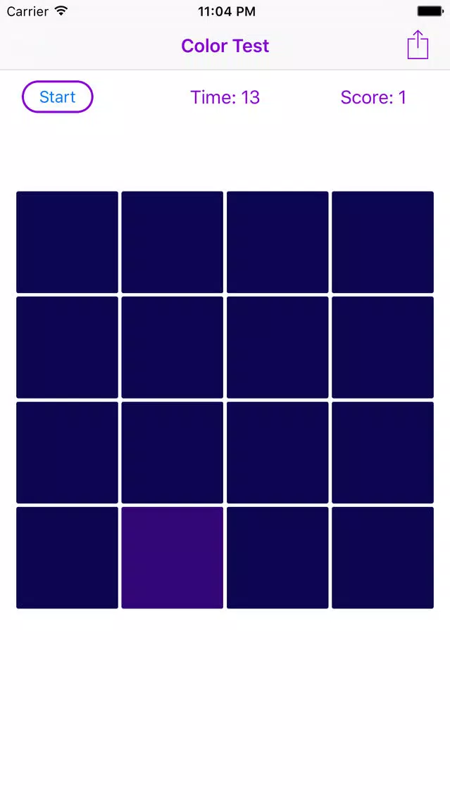 Color test - Test your eyes - color game Screenshots