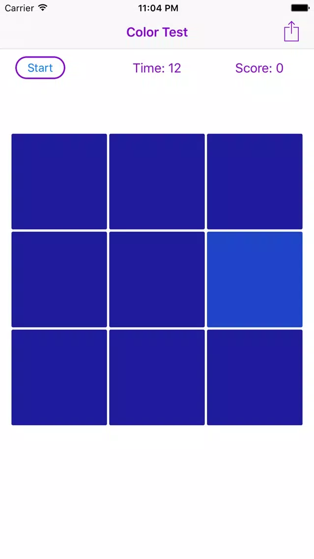 Color test - Test your eyes - color game Screenshots