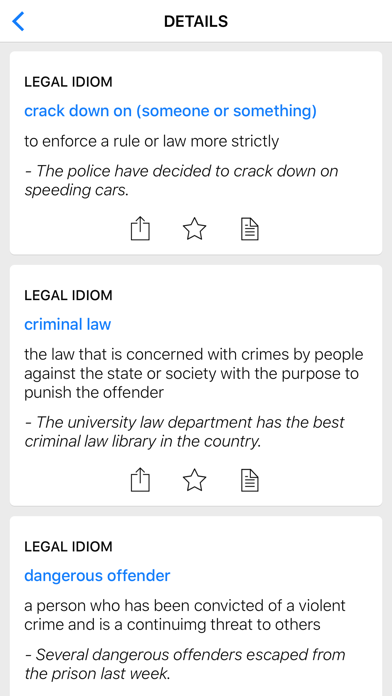 Legal & Time idioms Screenshots
