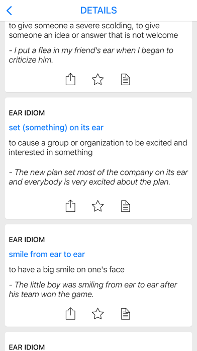 Body & Love idioms Screenshots
