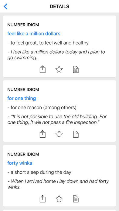 Number & Food idioms Screenshots