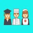 Occupation Stickers - Lifestyle Professions