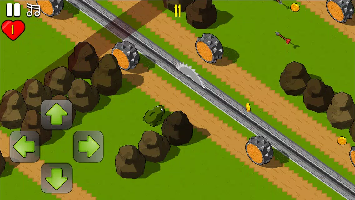 Captures d'écran de Crossy Hopper - The Endless Jungle