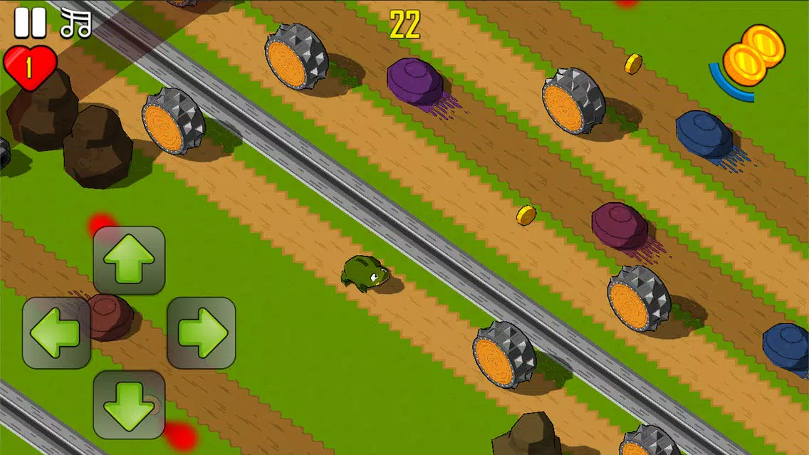 Captures d'écran de Crossy Hopper - The Endless Jungle