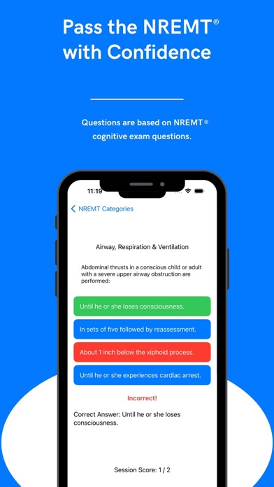 NREMT EMT Basic Exam Prep 2024 Screenshots
