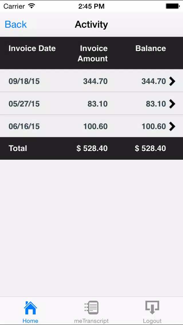 Kramm Court Reporting's 24/7 Calendar & Repository Screenshots
