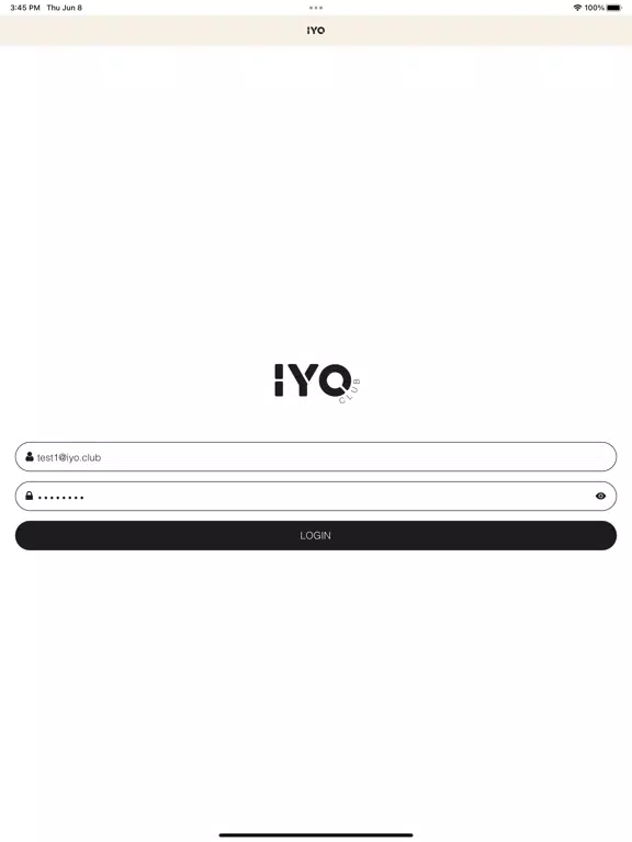IYO Club iPad Screenshots