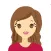 Cute Girl - Stickers