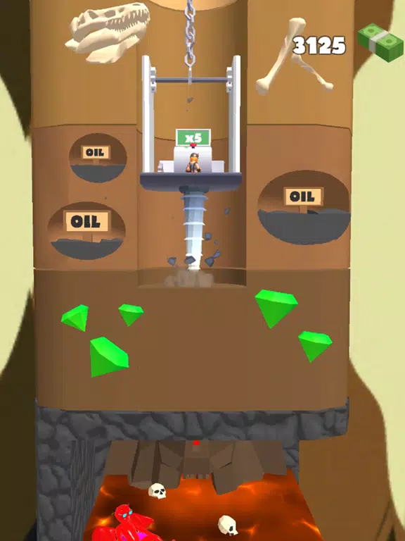 Tangkapan skrin Deep Dweller 3D iPad 