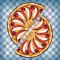Slices of pie: Cut with knife