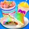 Ice Cream Roll and Sandwiches