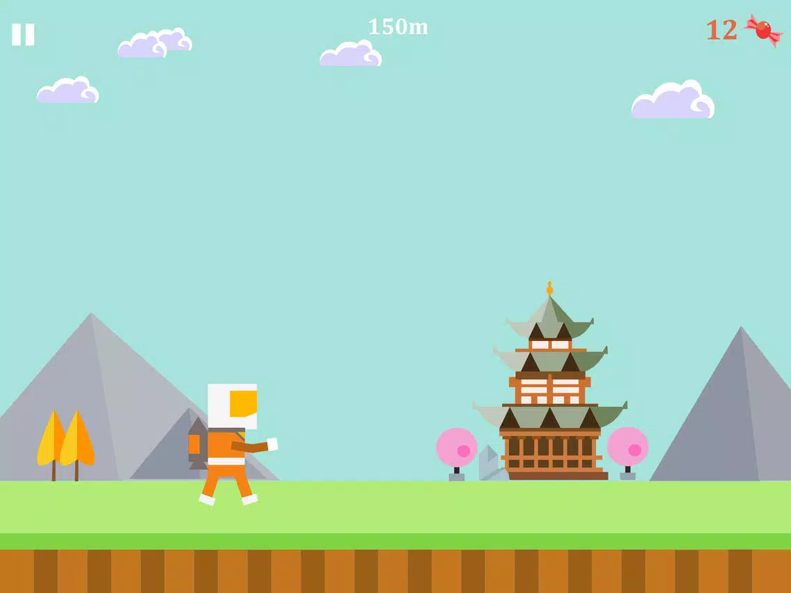 Jumpy Hero - Endless Retro Adventure and Running Hopper iPad Screenshots