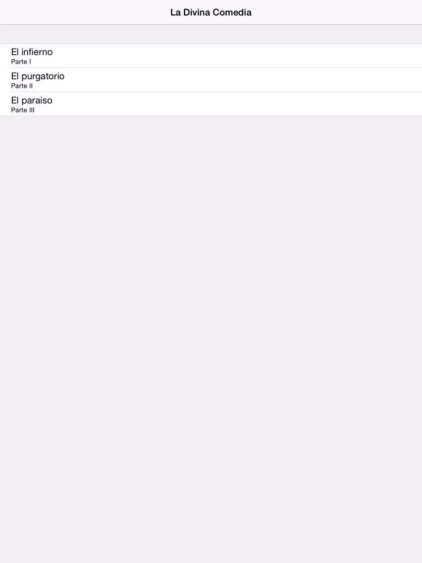 La Divina Comedia iPad Screenshots