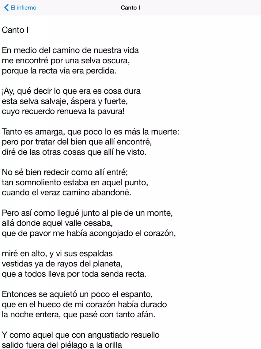La Divina Comedia iPad Screenshots