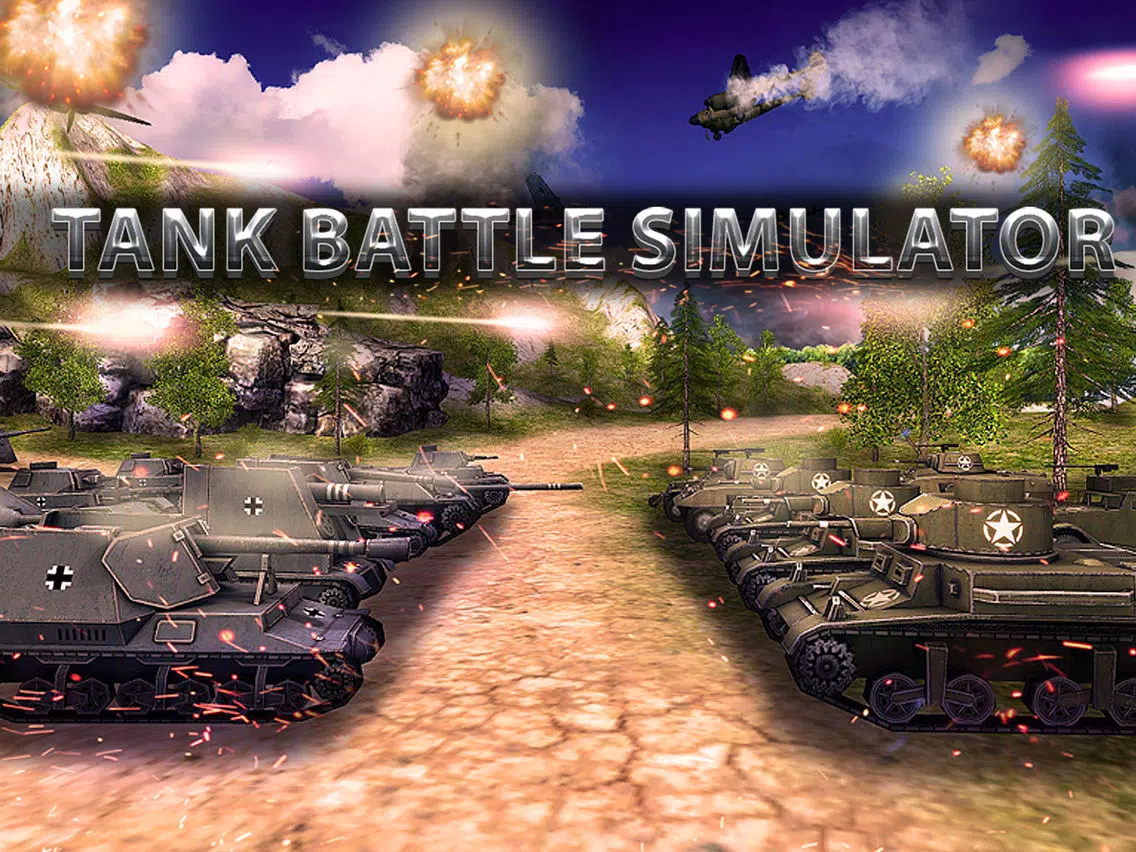 Tanks Battle Simulator Full iPad Screenshots