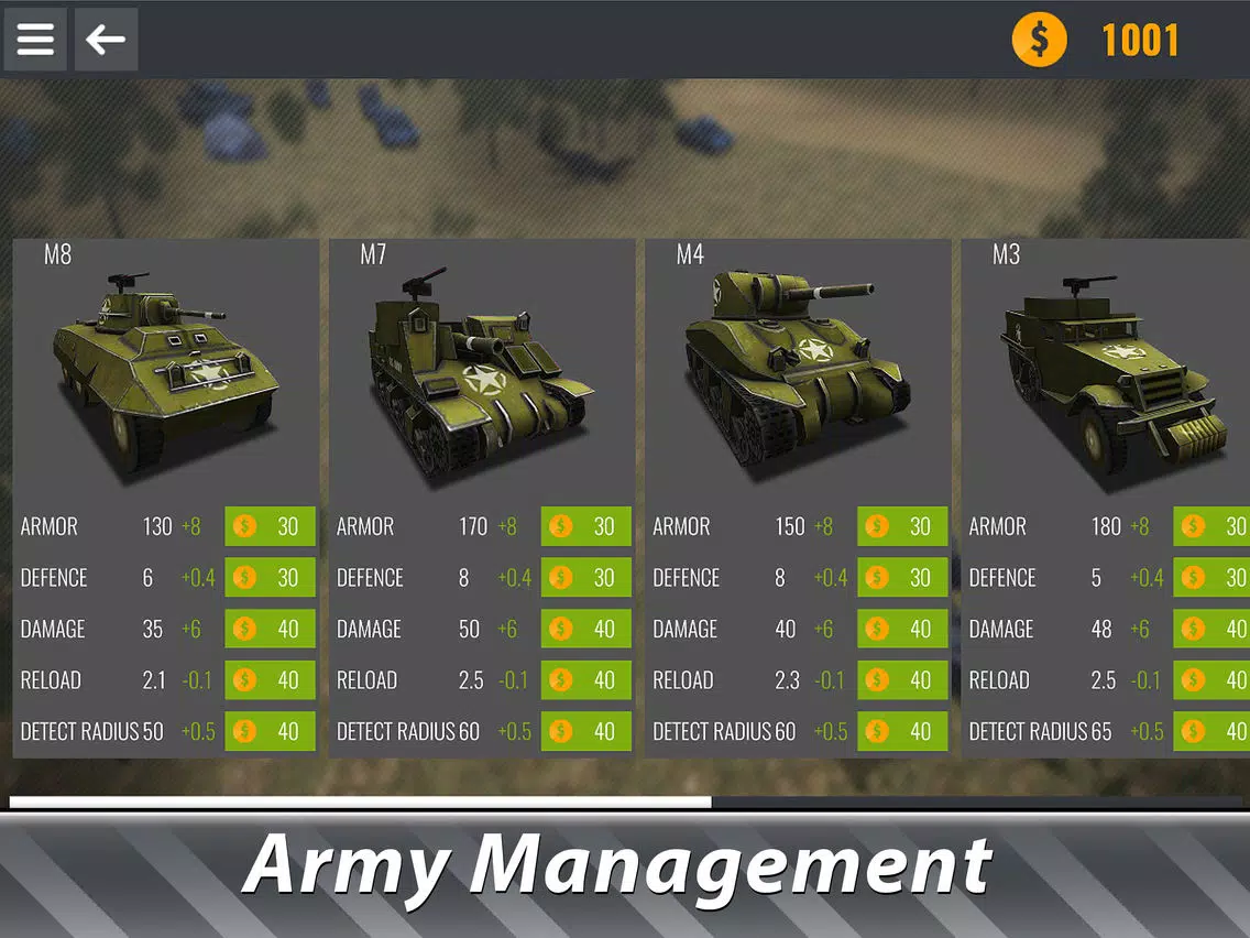 Tanks Battle Simulator Full iPad Screenshots