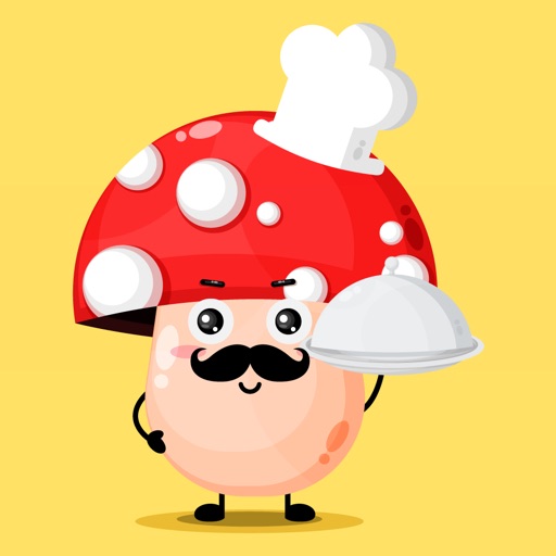 Funny Mushroom Stickers! Funny Mushroom Stickers!