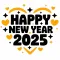 New Year Wish Stickers