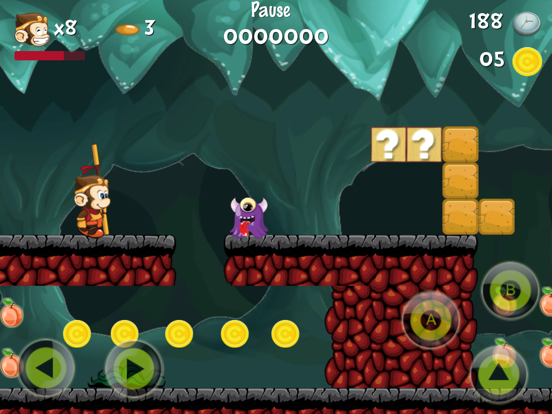 Kong Hero Adventure iPad  Ekran Görüntüleri