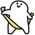 anime towel man sticker