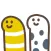 cute garden eel sticker