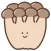 shimeji mush sticker