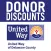 United Way of Delaware County Donor Discounts