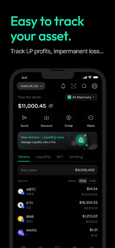 Krystal: Crypto & Web3 Wallet Screenshots
