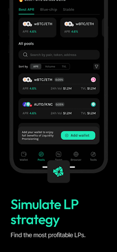 Krystal: Crypto & Web3 Wallet Screenshots