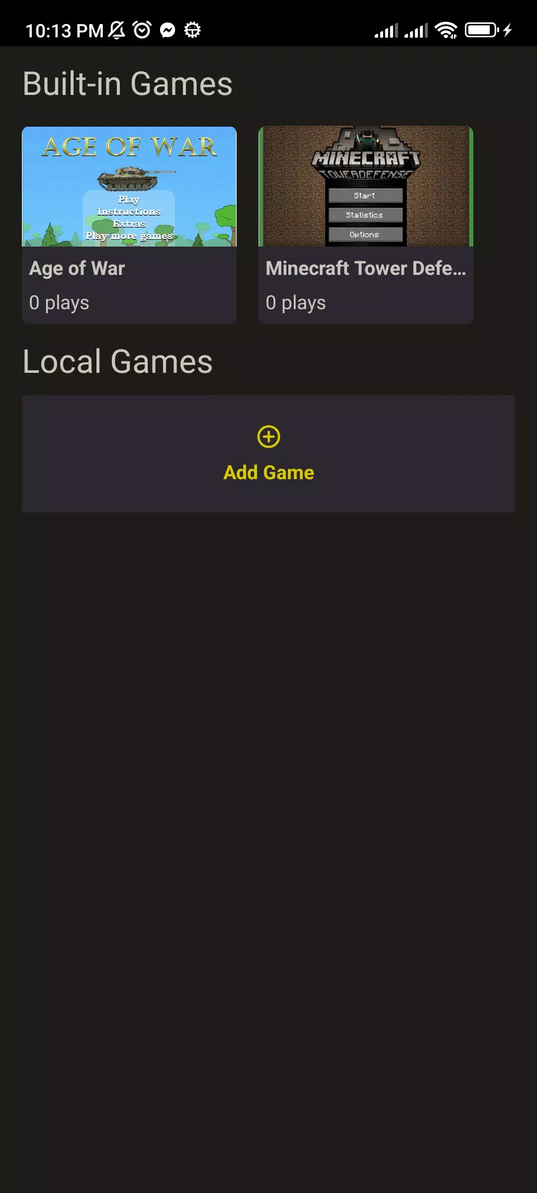 Flash Game for Mobile Lite Screenshots