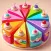 Cake Jam Color Sorting 3D