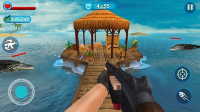 ภาพหน้าจอของ Crocodile Sniper Hunting