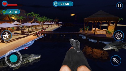 ภาพหน้าจอของ Crocodile Sniper Hunting