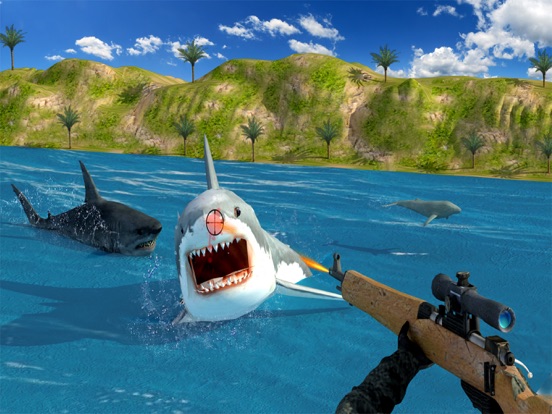 Shark Hunting-Scuba Deep Diving & Fish Shooting iPad  Screenshots