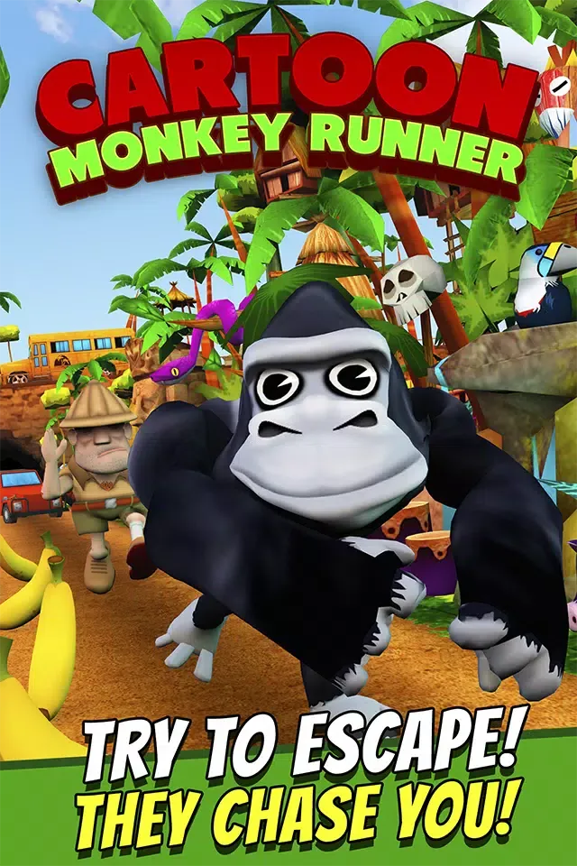 Cartoon Monkey Runner Screenshots