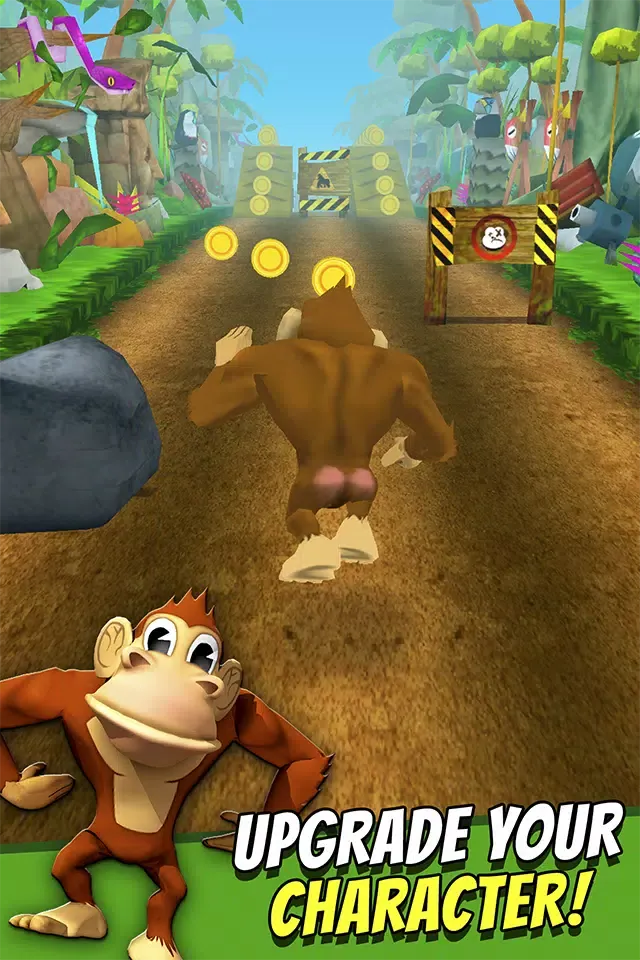 Cartoon Monkey Runner Screenshots