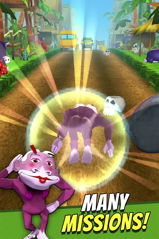 Cartoon Monkey Runner Screenshots