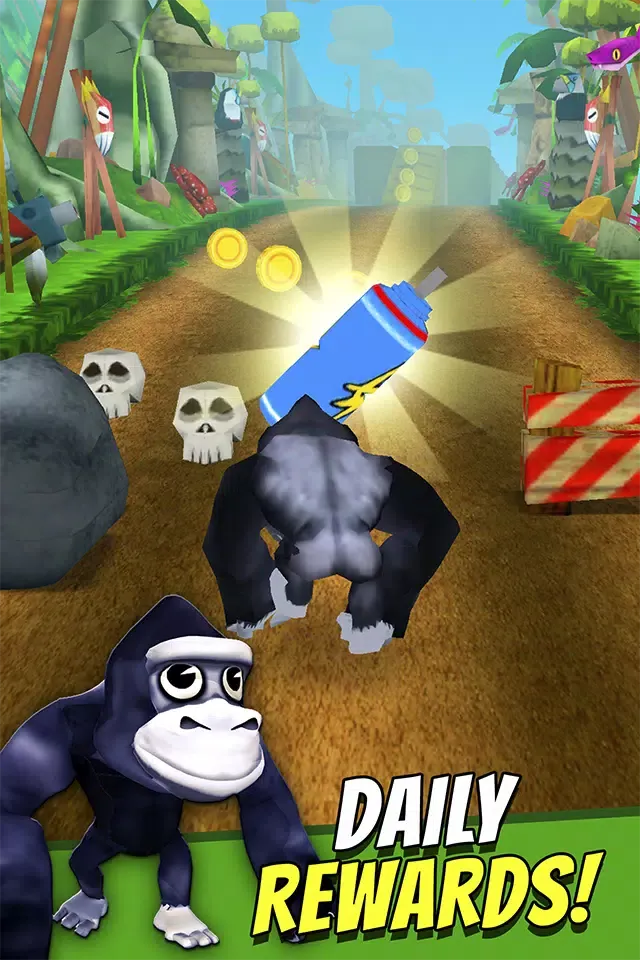 Cartoon Monkey Runner Screenshots