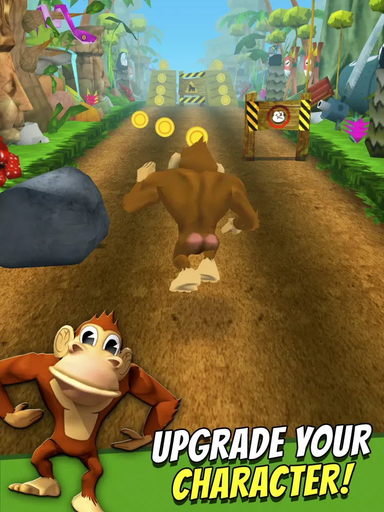 Cartoon Monkey Runner Screenshots