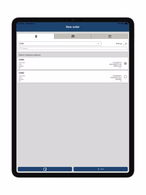 Lafarge RMX iPad Screenshots