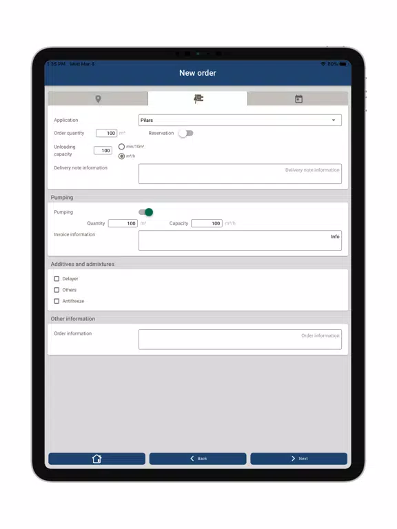 Lafarge RMX iPad Screenshots
