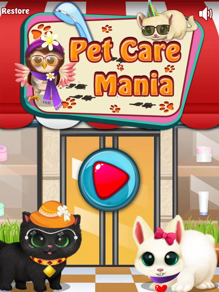 Pet Care Mania iPad Screenshots