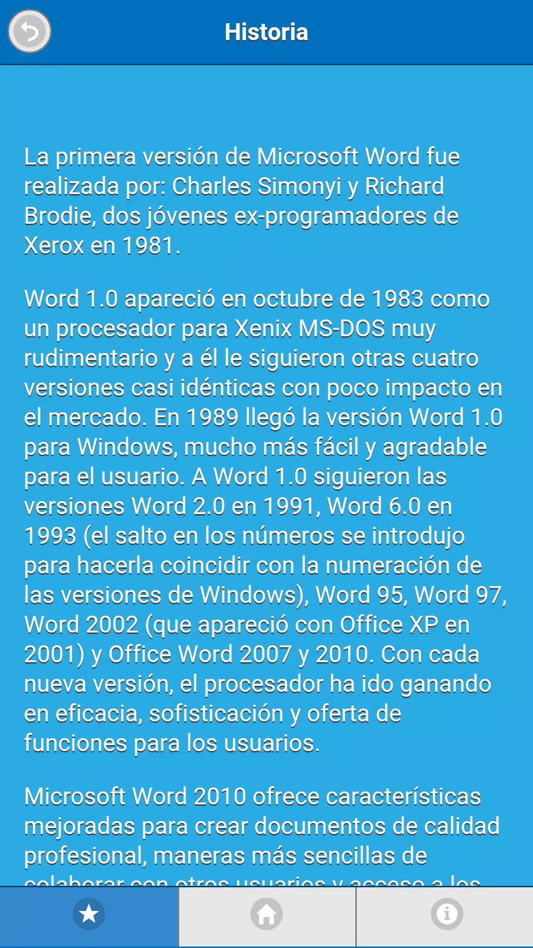 Trucos de Word atajos de Teclado Screenshots