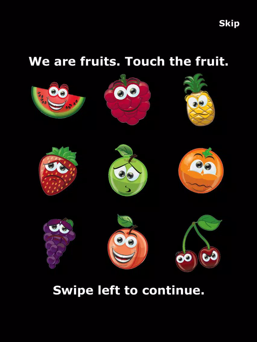 Capturas de pantalla de Touch the Fruit iPad 