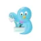 Cute Duck Stickers HD