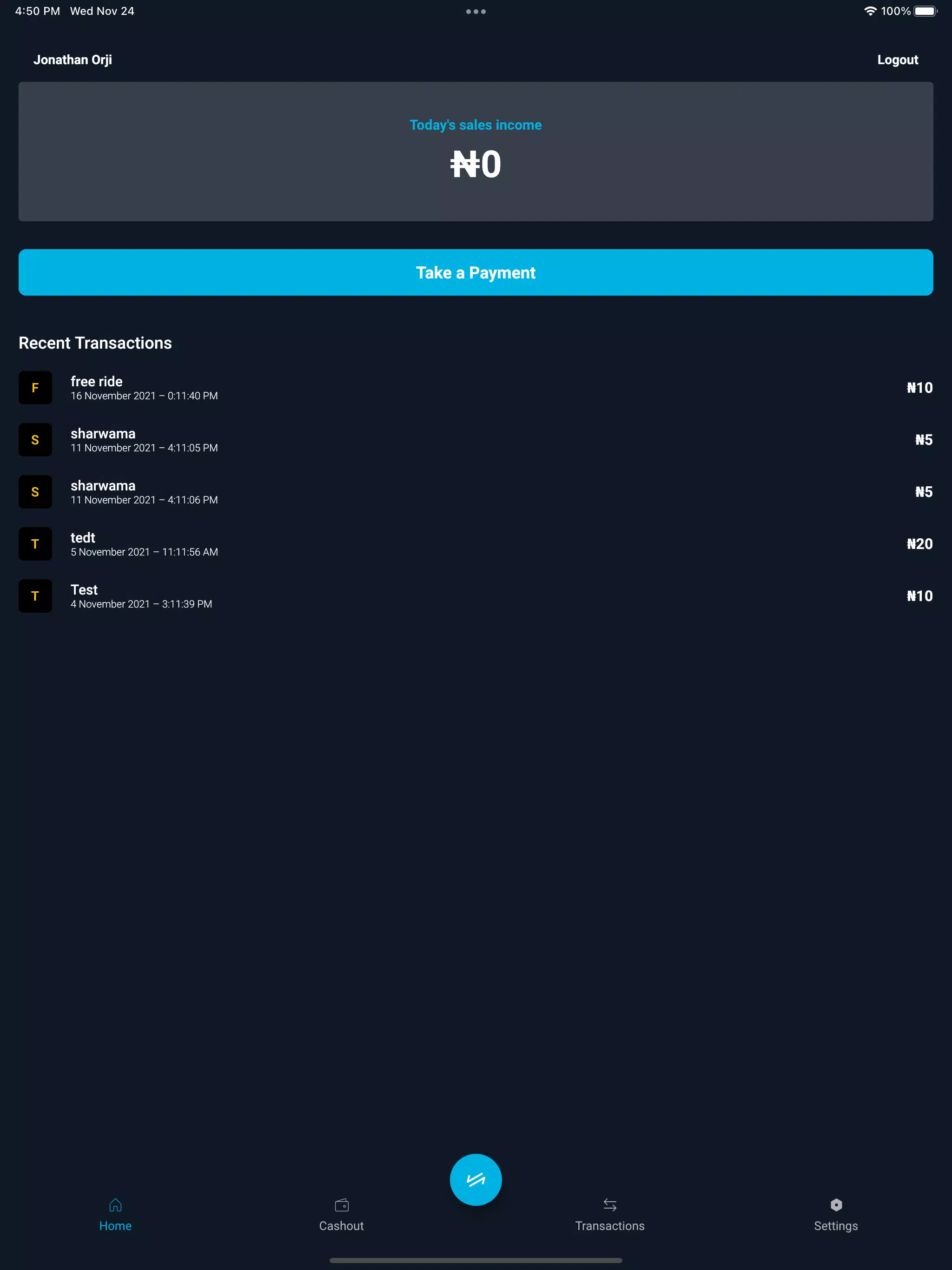 Landmark Citizen Vendor Screenshots