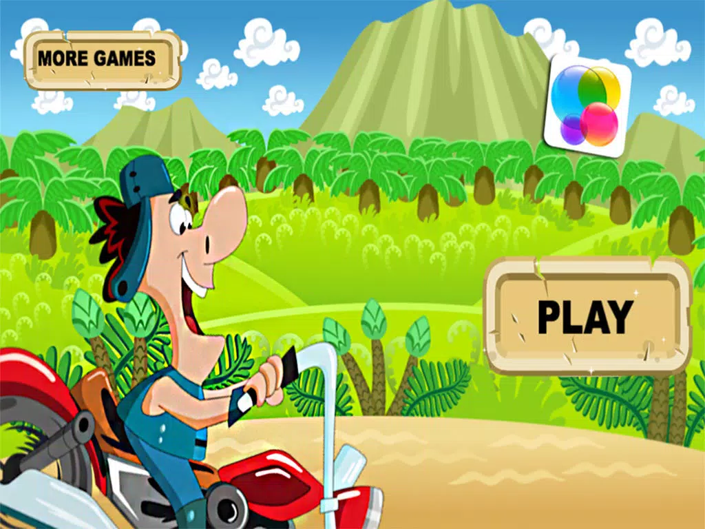 Arnie Time Travel-ing Bike-r Guy: Ancient Times iPad  Screenshots