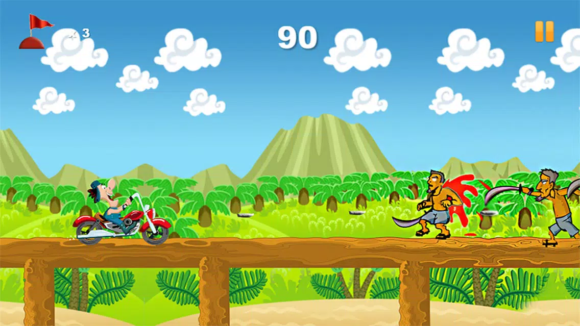 Arnie Time Travel-ing Bike-r Guy: Ancient Times Screenshots