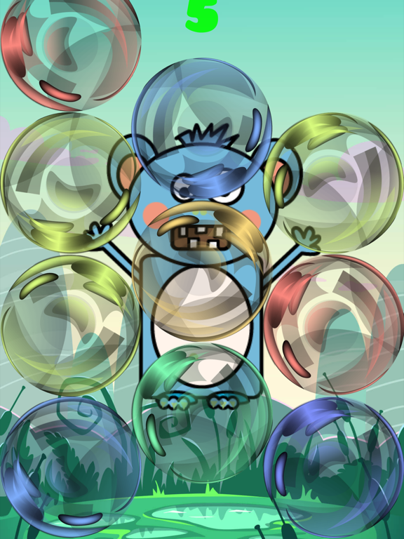 Tangkapan skrin Toddler Monster Pop iPad 