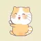 Chubby Kitty Animated Stickers